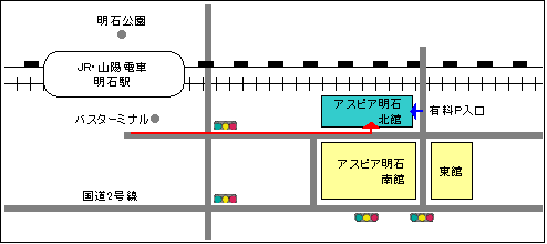 会場の地図